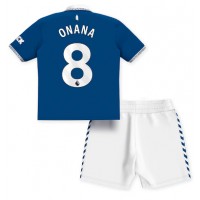 Everton Amadou Onana #8 Replica Home Minikit 2023-24 Short Sleeve (+ pants)